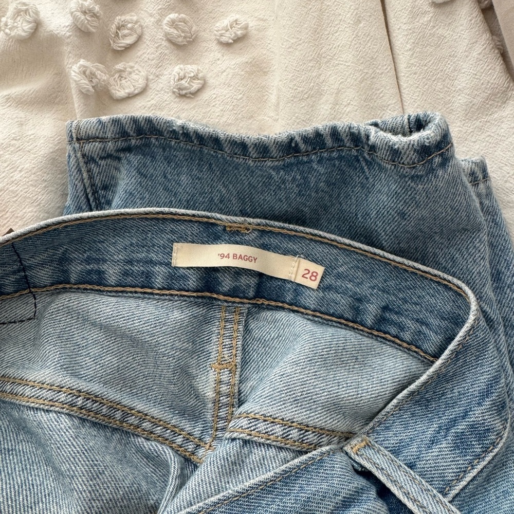 Levi’s Blue Distressed Jeans - Picture 2 of 2